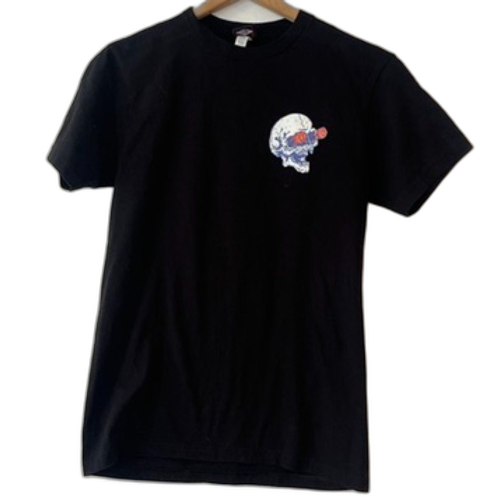 Independent Breakout Black T-Shirt Skateboarding Skull Small Skate